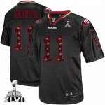 Jerseys Factory Cheap Nike 49ers #11 Alex Smith New Lights Out B
