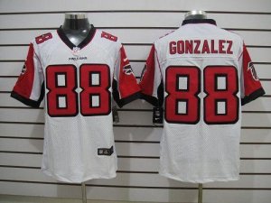 Jerseys Factory Cheap Nike Falcons #88 Tony Gonzalez White Men's