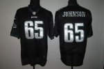 Jerseys Factory Cheap Nike Eagles #65 Lane Johnson Black Alterna