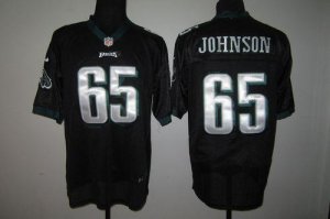 Jerseys Factory Cheap Nike Eagles #65 Lane Johnson Black Alterna