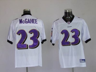 Jerseys Factory Cheap Ravens #23 Willis McGahee White Stitched N