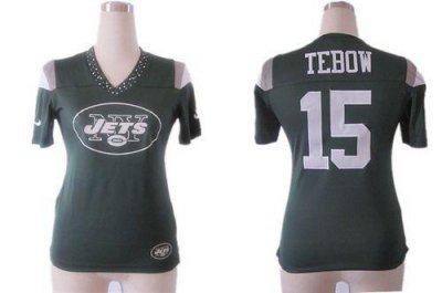Jerseys Factory Cheap Nike Jets #15 Tim Tebow Green Team Color W