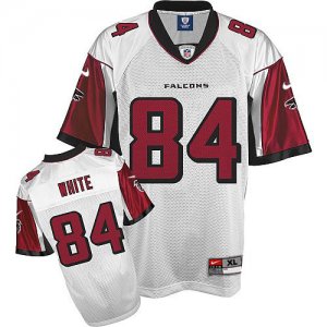 Jerseys Factory Cheap Nike Falcons #84 Roddy White White Stitche