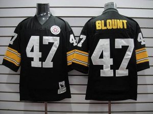 Jerseys Factory Cheap Mitchell & Ness Steelers #47 Mel Blount bl