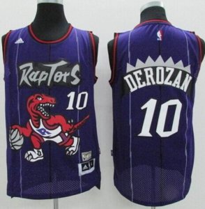 Jerseys Factory Cheap Raptors #10 DeMar DeRozan Purple Hardwood