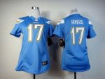 Jerseys Factory Cheap Nike Chargers #17 Philip Rivers Electric B