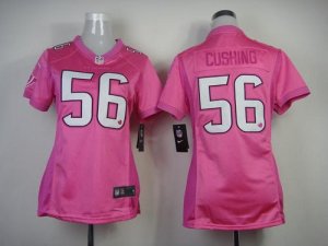 Jerseys Factory Cheap Nike Texans #56 Brian Cushing Pink Women's