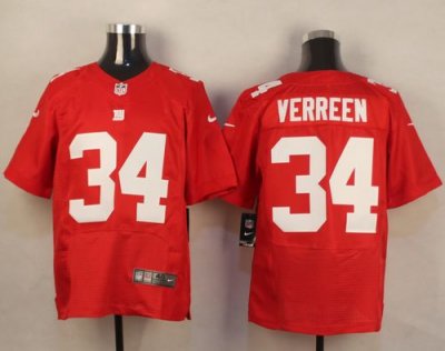 Jerseys Factory Cheap Nike Giants #34 Shane Vereen Red Alternate