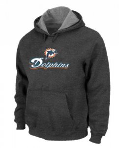 Jerseys Factory Cheap Miami Dolphins Authentic Logo Pullover Hoo