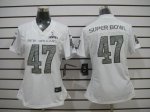 Jerseys Factory Cheap Nike New Orleans White Super Bowl XLVII Wo