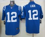 Jerseys Factory Cheap Nike Colts #12 Andrew Luck Royal Blue Team