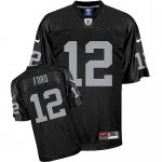 Jerseys Factory Cheap Nike Raiders #12 Jacoby Ford Black Stitche