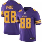 Jerseys Factory Cheap Nike Vikings #88 Alan Page Purple Men's St