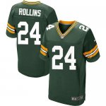 Jerseys Factory Cheap Nike Packers #24 Quinten Rollins Green Tea