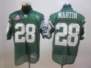 Jerseys Factory Cheap Jets #28 Curtis Martin Green Hall of Fame
