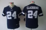Jerseys Factory Cheap Nike Cowboys #24 Morris Claiborne Navy Blu