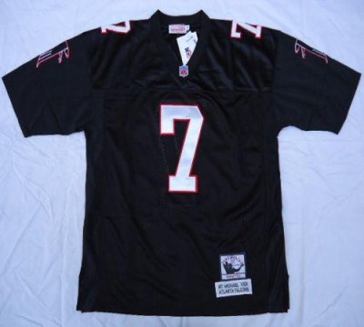 Jerseys Factory Cheap Mitchell And Ness Falcons #7 Michael Vick