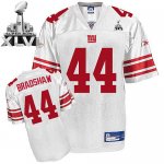 Jerseys Factory Cheap Giants #44 Ahmad Bradshaw White Super Bowl