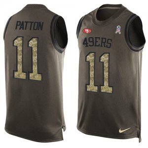 Jerseys Factory Cheap Nike 49ers #11 Quinton Patton Green Men's