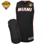 Jerseys Factory Cheap Revolution 30 Heat Blank Black Finals Patc
