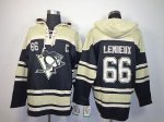 Jerseys Factory Cheap Penguins #66 Mario Lemieux Black Sawyer Ho