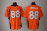 Jerseys Factory Cheap Nike Broncos #88 Demaryius Thomas Orange T