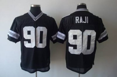 Jerseys Factory Cheap Packers #90 B.J. Raji Black Shadow Stitche