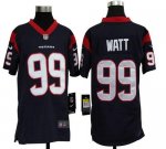 Jerseys Factory Cheap Nike Texans #99 J.J. Watt Navy Blue Team C
