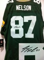 Jerseys Factory Cheap Nike Packers #87 Jordy Nelson Green Team C