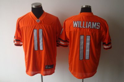 Jerseys Factory Cheap Bears #11 Roy Williams Orange Stitched NFL