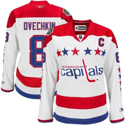 Jerseys Factory Cheap Capitals #8 Alex Ovechkin Women 2011 Winte