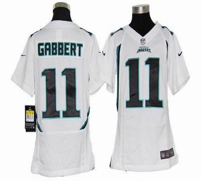 Jerseys Factory Cheap Nike Jaguars #11 Blaine Gabbert White Yout