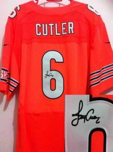 Jerseys Factory Cheap Nike Bears #6 Jay Cutler Orange Alternate