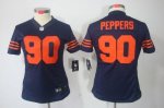 Jerseys Factory Cheap Nike Bears #90 Julius Peppers Navy Blue Wo