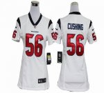 Jerseys Factory Cheap Nike Texans #56 Brian Cushing White Women'