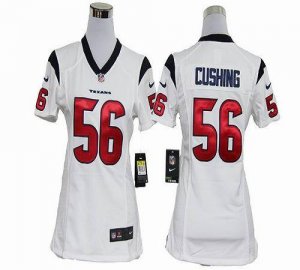 Jerseys Factory Cheap Nike Texans #56 Brian Cushing White Women'