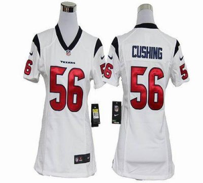 Jerseys Factory Cheap Nike Texans #56 Brian Cushing White Women'