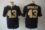 Jerseys Factory Cheap Nike Saints #43 Darren Sproles Black Team