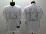 Jerseys Factory Cheap Nike Colts #13 T.Y. Hilton White Men's Sti