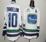 Jerseys Factory Cheap Canucks #10 Jeff Tambellini White Third 40