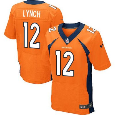Jerseys Factory Cheap Nike Broncos #12 Paxton Lynch Orange Team