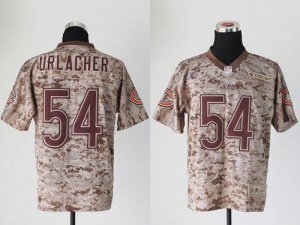 Jerseys Factory Cheap Nike Bears #54 Brian Urlacher Camo USMC Me