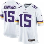 Jerseys Factory Cheap Nike Vikings #15 Greg Jennings White Men's