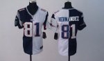 Jerseys Factory Cheap Nike Patriots #81 Aaron Hernandez Navy Blu