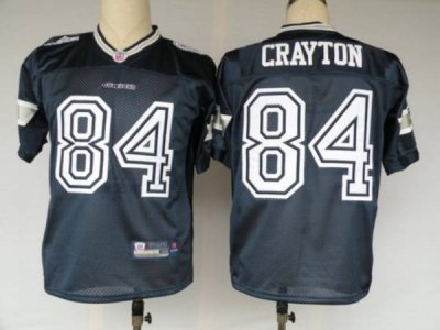 Jerseys Factory Cheap Cowboys #84 Patrick Crayton Blue Stitched