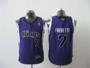Jerseys Factory Cheap Kings #7 Jimmer Fredette Purple Embroidere