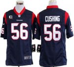 Jerseys Factory Cheap Nike Texans #56 Brian Cushing Navy Blue Te