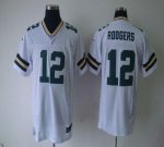 Jerseys Factory Cheap Nike Packers #12 Aaron Rodgers White Men's