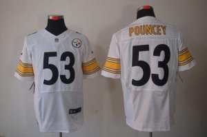 Jerseys Factory Cheap Nike Steelers #53 Maurkice Pouncey White M
