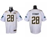 Jerseys Factory Cheap Nike Panthers #28 Jonathan Stewart White 2